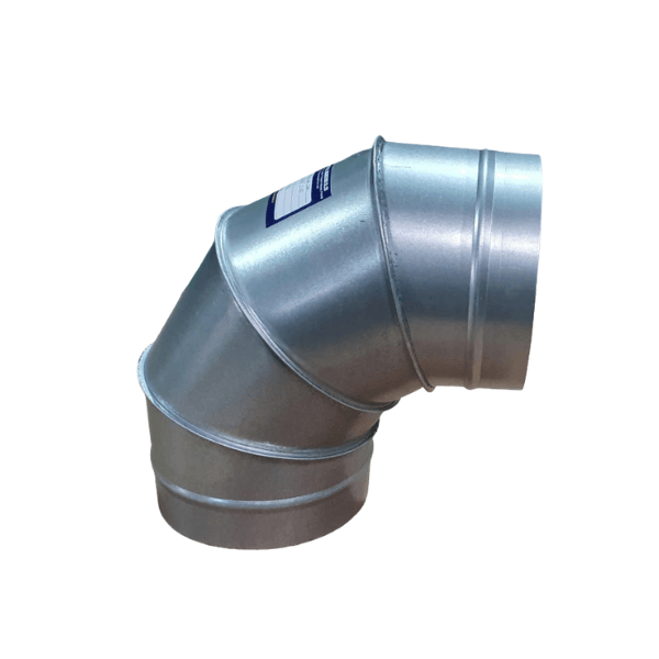 Cut ống gió tròn 90 độ